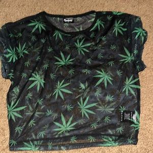 See through 420 shirt
